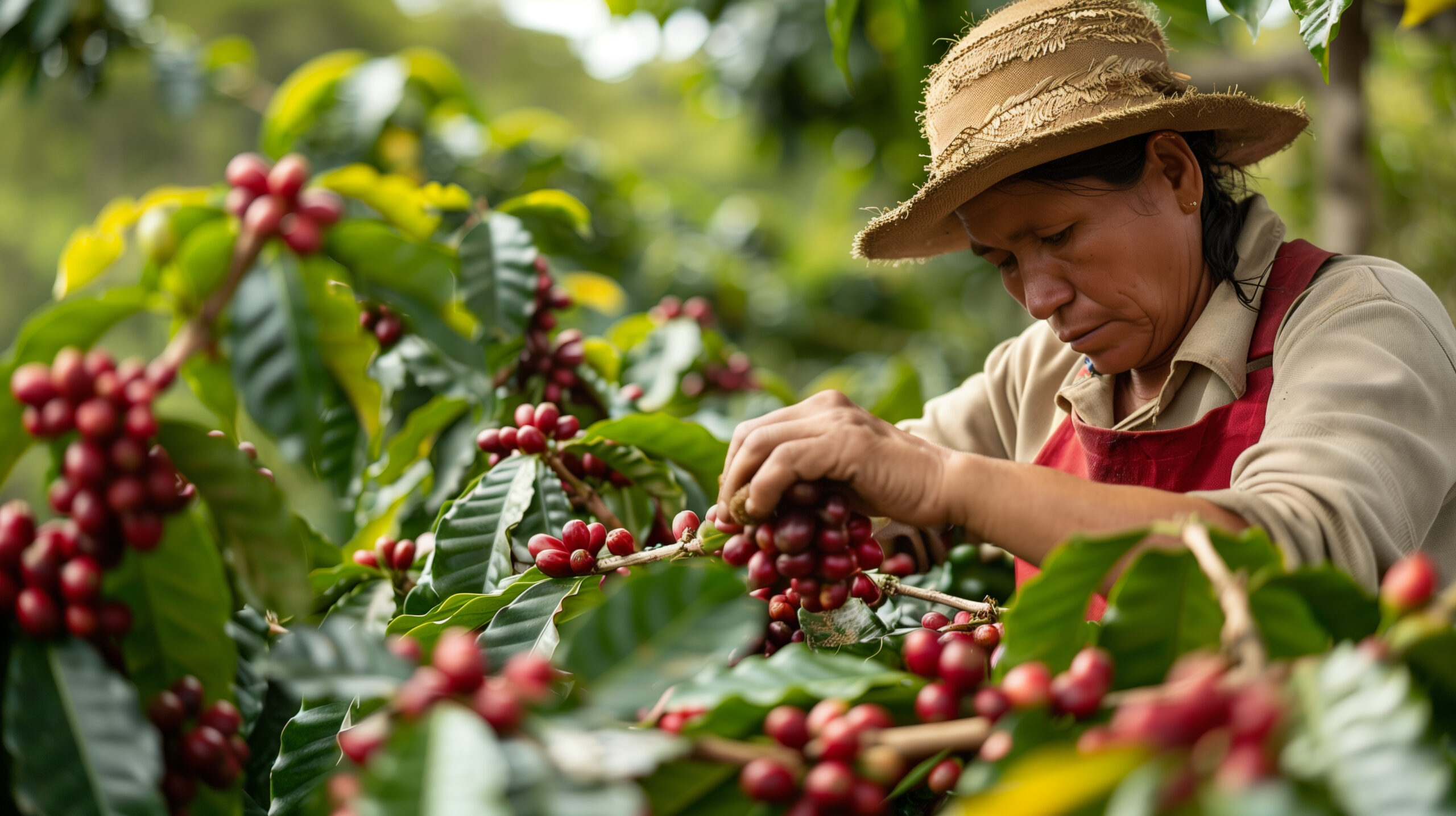 Organic coffee farmer partner of Moka Joe Coffee