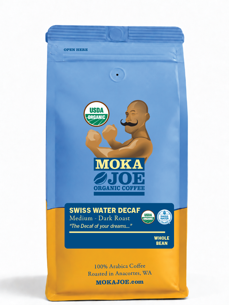 Swiss Water Decaf — Medium Roast Organic Coffee